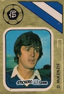 Sticker Duncan McKenzie - Soccer Stars 1978-1979 Golden Collection
 n. 122 - FKS