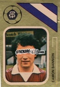 Sticker Eamon Bannon - Soccer Stars 1978-1979 Golden Collection
 - FKS