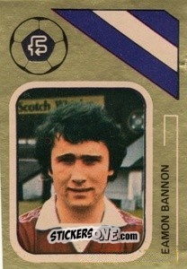 Sticker Eamon Bannon - Soccer Stars 1978-1979 Golden Collection
 n. 352 - FKS