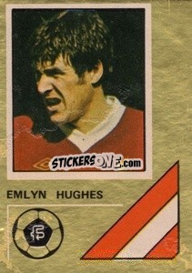 Sticker Emlyn Hughes - Soccer Stars 1978-1979 Golden Collection
 - FKS