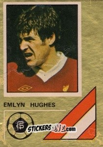 Sticker Emlyn Hughes - Soccer Stars 1978-1979 Golden Collection
 n. 162 - FKS