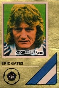 Sticker Eric Gates - Soccer Stars 1978-1979 Golden Collection
 - FKS