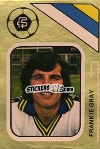 Sticker Frank Gray - Soccer Stars 1978-1979 Golden Collection
 - FKS