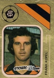 Cromo Frank Kopel - Soccer Stars 1978-1979 Golden Collection
 n. 342 - FKS