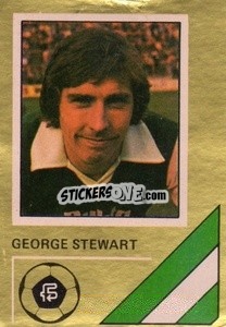 Sticker George Stewart - Soccer Stars 1978-1979 Golden Collection
 - FKS