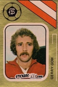 Figurina Gerry Gow - Soccer Stars 1978-1979 Golden Collection
 n. 61 - FKS