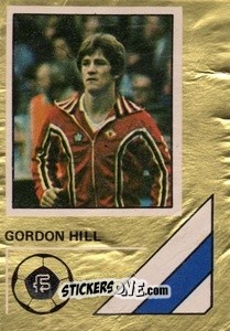 Sticker Gordon Hill - Soccer Stars 1978-1979 Golden Collection
 n. 105 - FKS