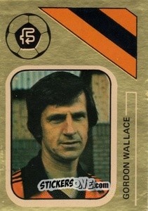 Sticker Gordon Wallace - Soccer Stars 1978-1979 Golden Collection
 n. 350 - FKS
