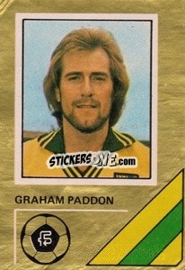 Figurina Graham Paddon - Soccer Stars 1978-1979 Golden Collection
 - FKS