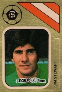 Sticker Jim Stewart - Soccer Stars 1978-1979 Golden Collection
 n. 203 - FKS