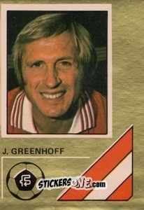 Cromo Jimmy Greenhoff - Soccer Stars 1978-1979 Golden Collection
 n. 188 - FKS