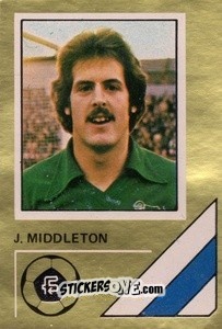 Sticker JMiddleton - Soccer Stars 1978-1979 Golden Collection
 n. 108 - FKS