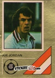 Sticker Joe Jordan - Soccer Stars 1978-1979 Golden Collection
 n. 190 - FKS