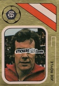 Sticker Joe Royle - Soccer Stars 1978-1979 Golden Collection
 - FKS