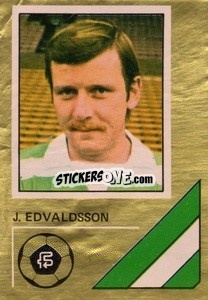 Sticker Johannes Edvaldsson - Soccer Stars 1978-1979 Golden Collection
 - FKS