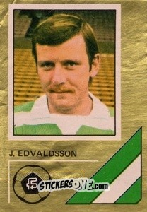 Sticker Johannes Edvaldsson - Soccer Stars 1978-1979 Golden Collection
 n. 328 - FKS