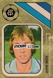 Sticker John Beck - Soccer Stars 1978-1979 Golden Collection
 - FKS