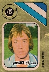 Sticker John Beck - Soccer Stars 1978-1979 Golden Collection
 n. 87 - FKS