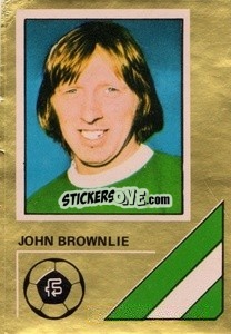 Sticker John Brownlie - Soccer Stars 1978-1979 Golden Collection
 - FKS