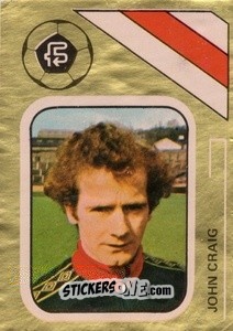 Sticker John Craig - Soccer Stars 1978-1979 Golden Collection
 n. 408 - FKS