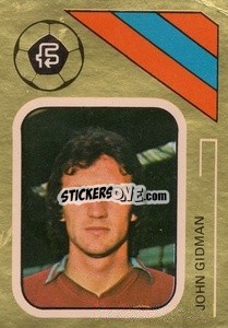 Sticker John Gidman - Soccer Stars 1978-1979 Golden Collection
 - FKS