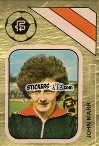 Cromo John Marr - Soccer Stars 1978-1979 Golden Collection
 - FKS