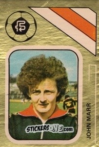 Sticker John Marr - Soccer Stars 1978-1979 Golden Collection
 n. 413 - FKS