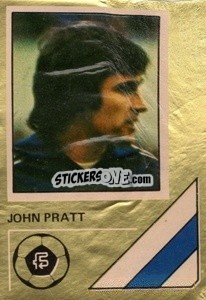 Cromo John Pratt - Soccer Stars 1978-1979 Golden Collection
 - FKS