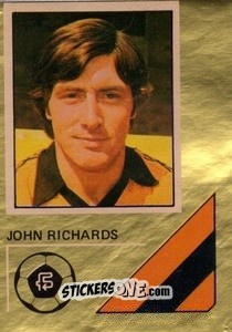 Cromo John Richards - Soccer Stars 1978-1979 Golden Collection
 - FKS