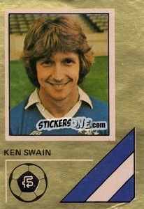 Sticker Ken Swain - Soccer Stars 1978-1979 Golden Collection
 - FKS