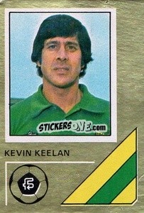 Sticker Kevin Keelan - Soccer Stars 1978-1979 Golden Collection
 - FKS