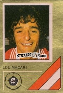 Cromo Lou Macari - Soccer Stars 1978-1979 Golden Collection
 - FKS