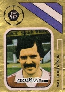 Figurina Mal Robertson - Soccer Stars 1978-1979 Golden Collection
 - FKS