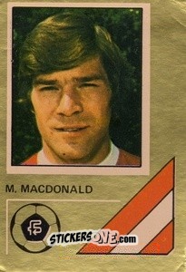 Sticker Malcolm MacDonald - Soccer Stars 1978-1979 Golden Collection
 n. 4 - FKS