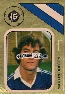 Sticker Martin Dobson - Soccer Stars 1978-1979 Golden Collection
 - FKS