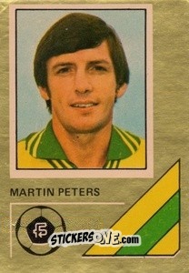 Sticker Martin Peters - Soccer Stars 1978-1979 Golden Collection
 n. 218 - FKS