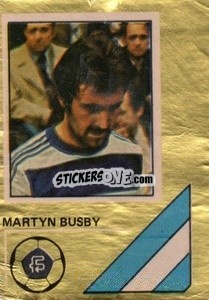 Sticker Martyn Busby - Soccer Stars 1978-1979 Golden Collection
 - FKS
