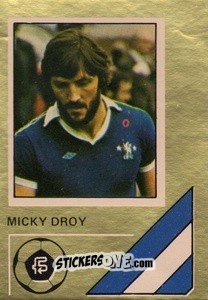 Sticker Mickey Droy - Soccer Stars 1978-1979 Golden Collection
 n. 73 - FKS