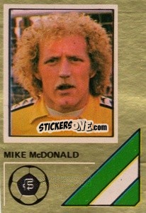 Cromo Mike McDonald - Soccer Stars 1978-1979 Golden Collection
 - FKS