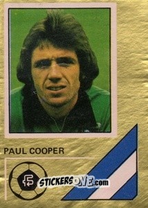 Sticker Paul Cooper - Soccer Stars 1978-1979 Golden Collection
 n. 129 - FKS