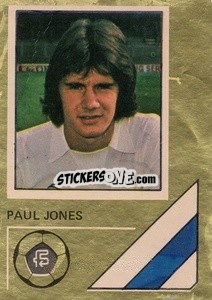 Cromo Paul Jones - Soccer Stars 1978-1979 Golden Collection
 - FKS