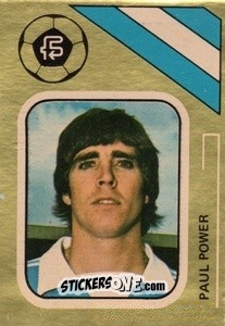 Sticker Paul Power - Soccer Stars 1978-1979 Golden Collection
 n. 181 - FKS
