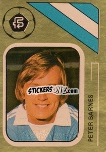 Cromo Peter Barnes - Soccer Stars 1978-1979 Golden Collection
 - FKS