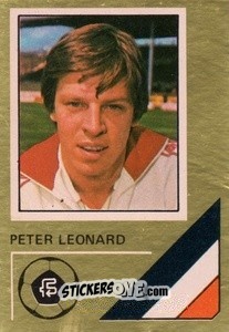 Sticker Peter Leonard - Soccer Stars 1978-1979 Golden Collection
 n. 439 - FKS