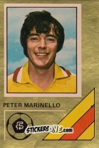Sticker Peter Marinello - Soccer Stars 1978-1979 Golden Collection
 n. 398 - FKS