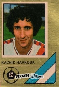 Sticker Rachid Harkouk - Soccer Stars 1978-1979 Golden Collection
 n. 246 - FKS
