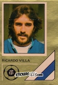Cromo Ricardo Villa - Soccer Stars 1978-1979 Golden Collection
 n. 280 - FKS