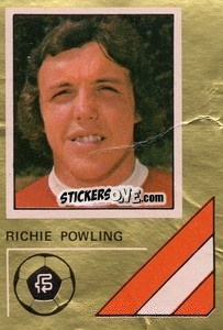 Sticker Richie Powling - Soccer Stars 1978-1979 Golden Collection
 - FKS