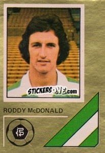 Cromo Roddy McDonald - Soccer Stars 1978-1979 Golden Collection
 - FKS