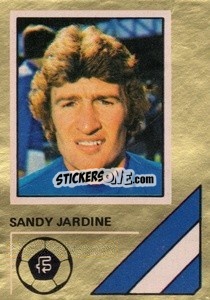 Sticker Sandy Jardine - Soccer Stars 1978-1979 Golden Collection
 - FKS